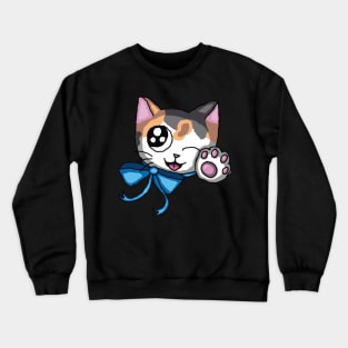 Cute Cat Toe Beans Crewneck Sweatshirt